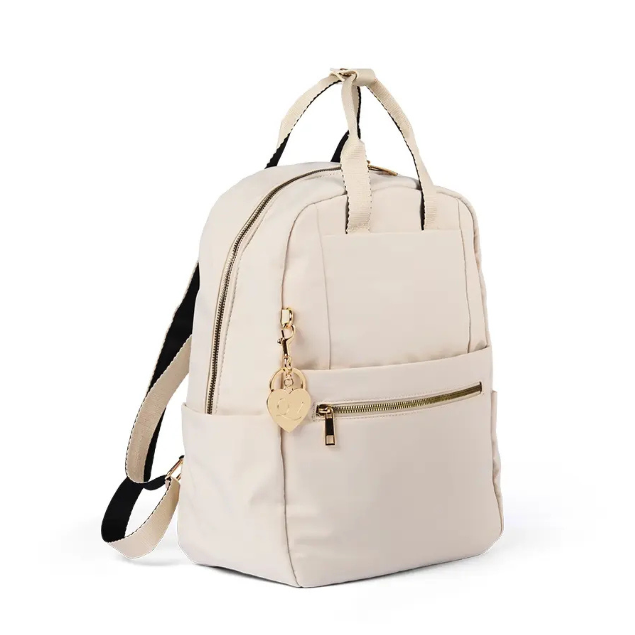 Zoe Laptop Backpack Nude