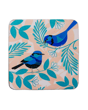 Blue Wren Coasters – Set of 4