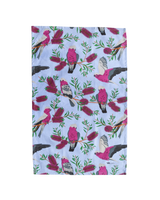 Galah Blue Tea Towel