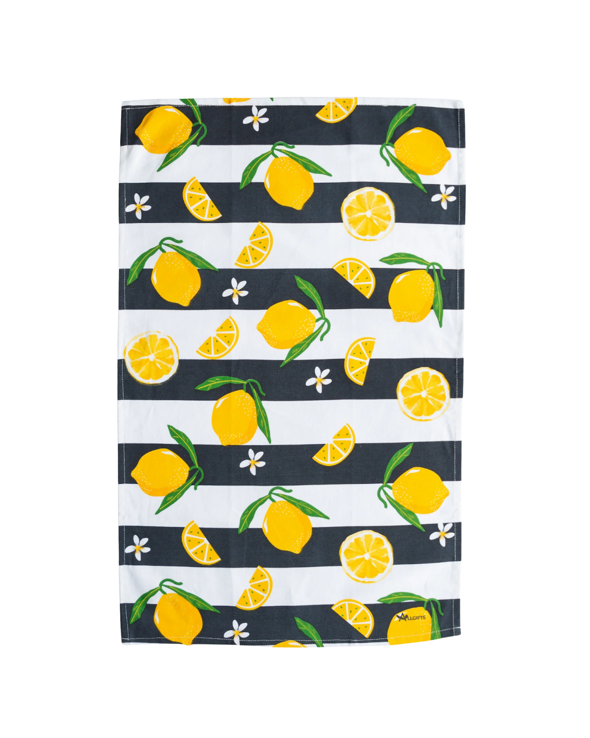 Lemon Stripe Tea Towel