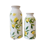 Lemon Bud Vase Set