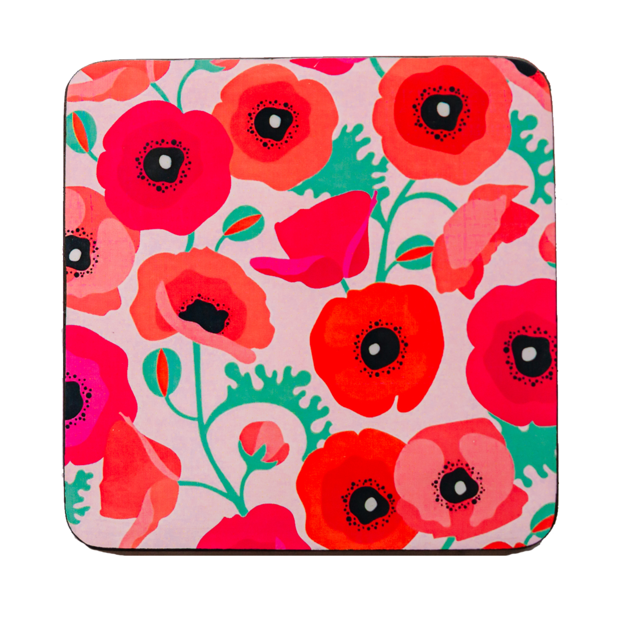 poppy coasters
