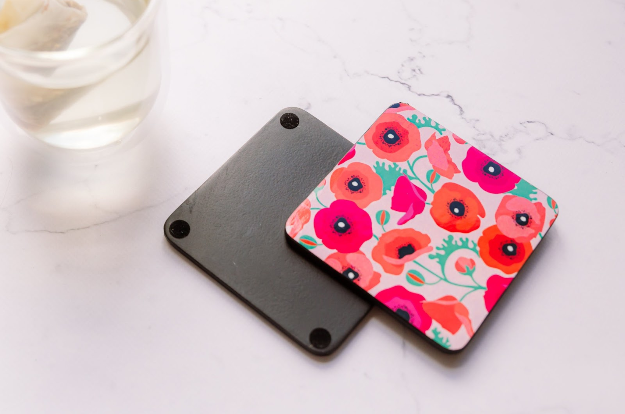 poppy coasters
