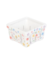 Spring Floral Berry Basket
