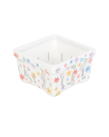 Spring Floral Berry Basket