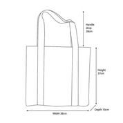 Leopard Ally Book Tote Bag