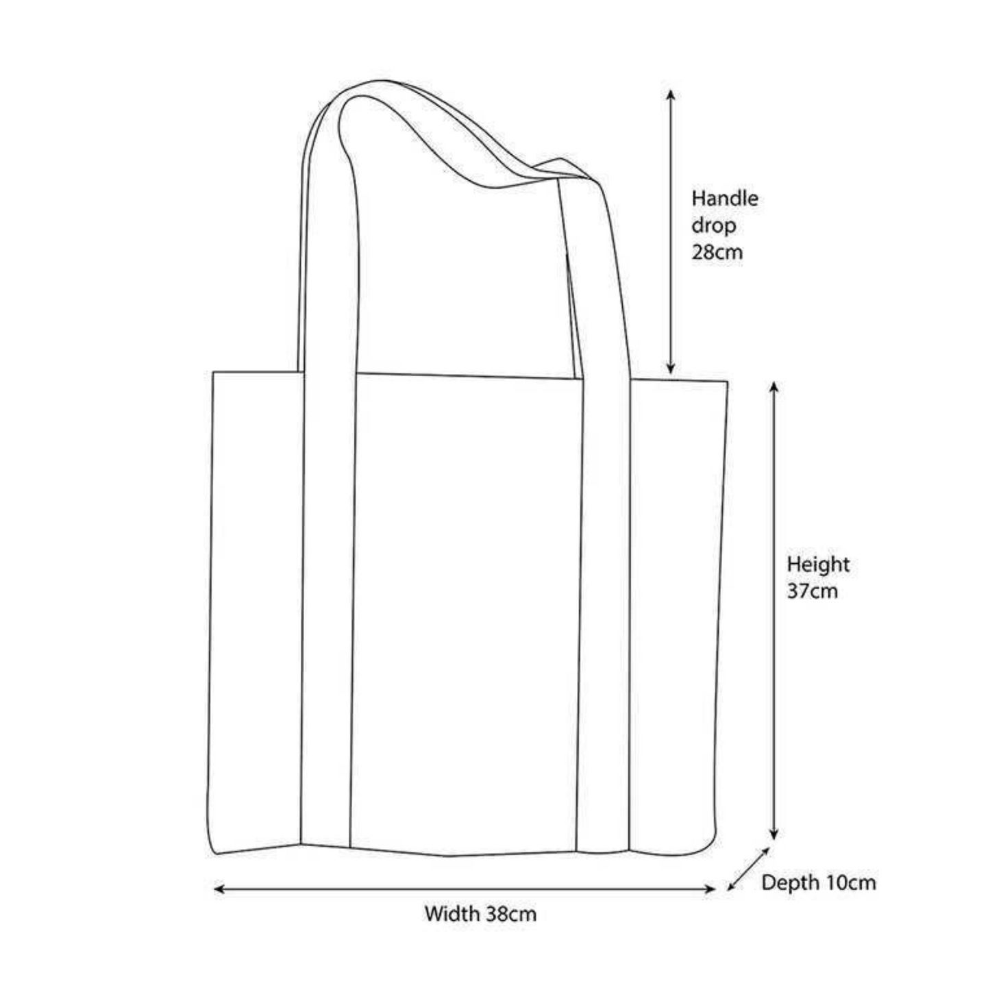 Leopard Ally Book Tote Bag