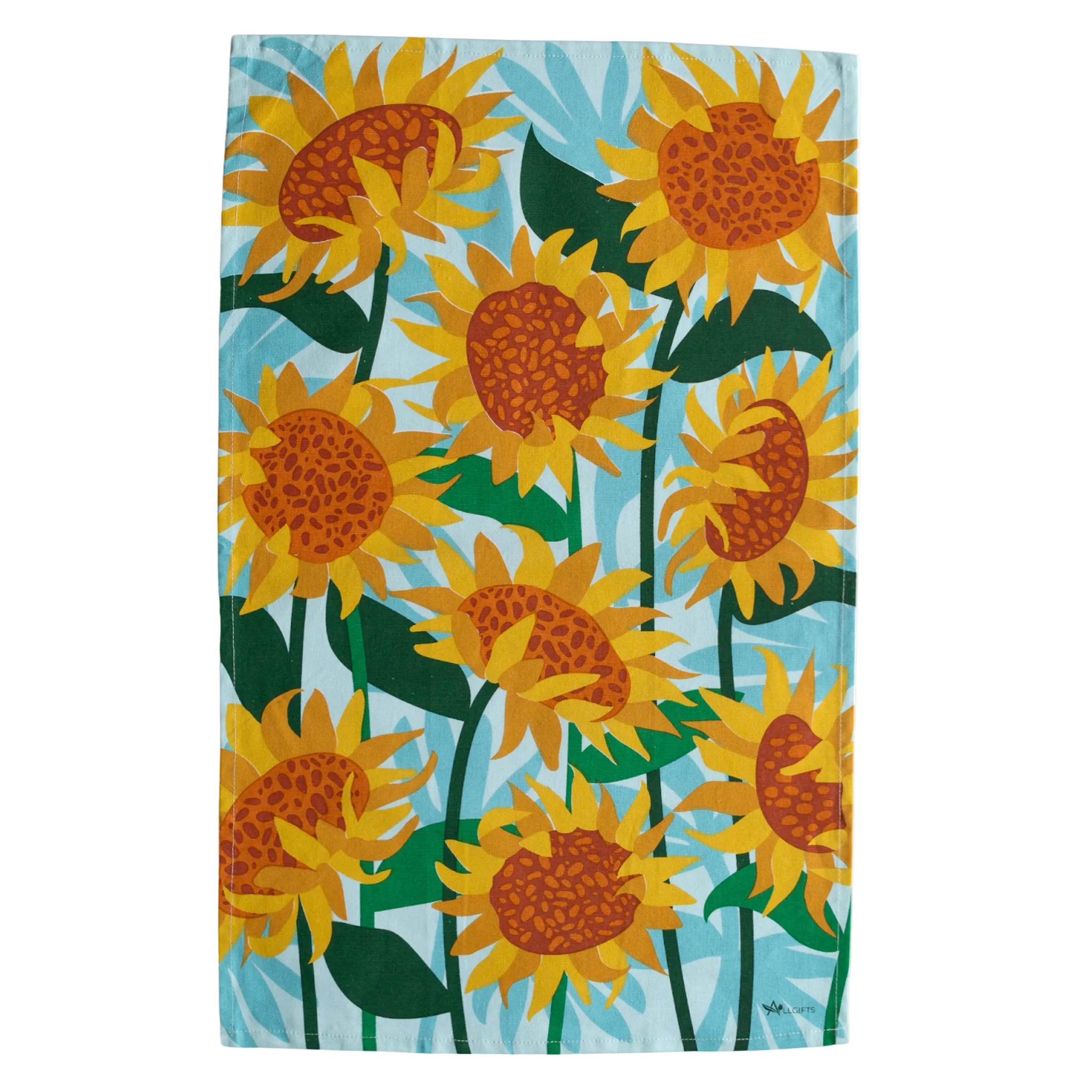 Sunflowers Tea Towel
