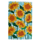 Sunflowers Tea Towel