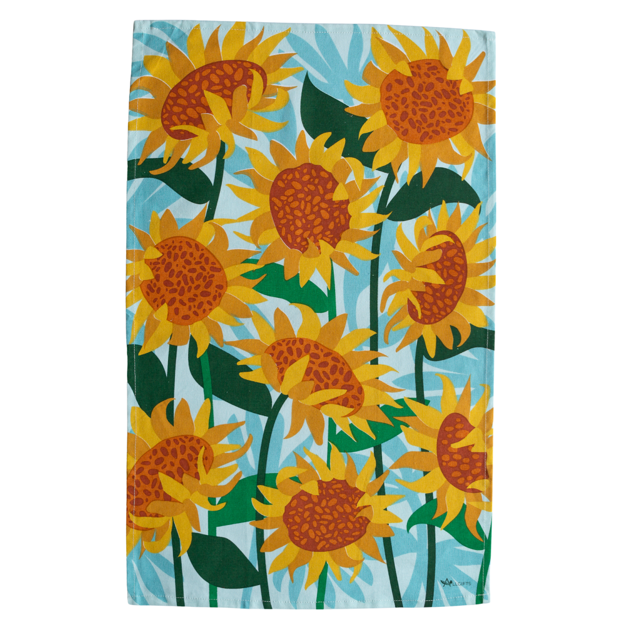 Sunflowers Tea Towel